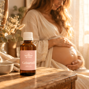 Geburtsöl in 25 ml Fläschchen zur Geburtsvorbereitung